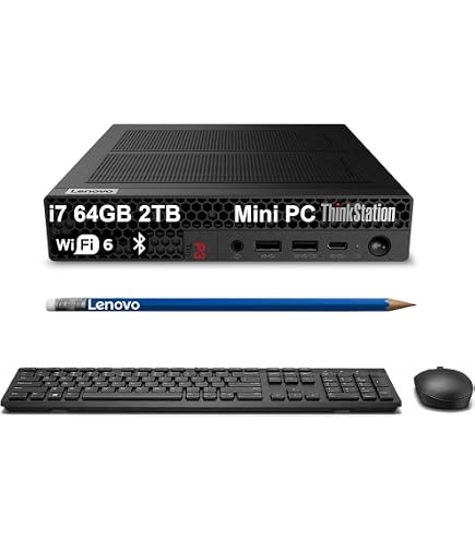 Amazon.com: Lenovo ThinkStation P3 Tiny Workstation Mini Desktop